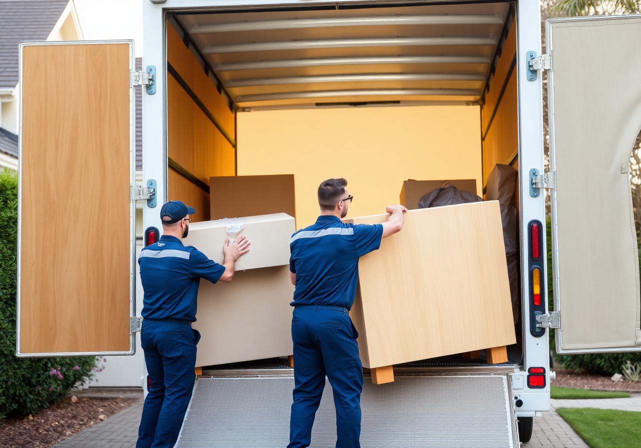 Moving Services professional at work