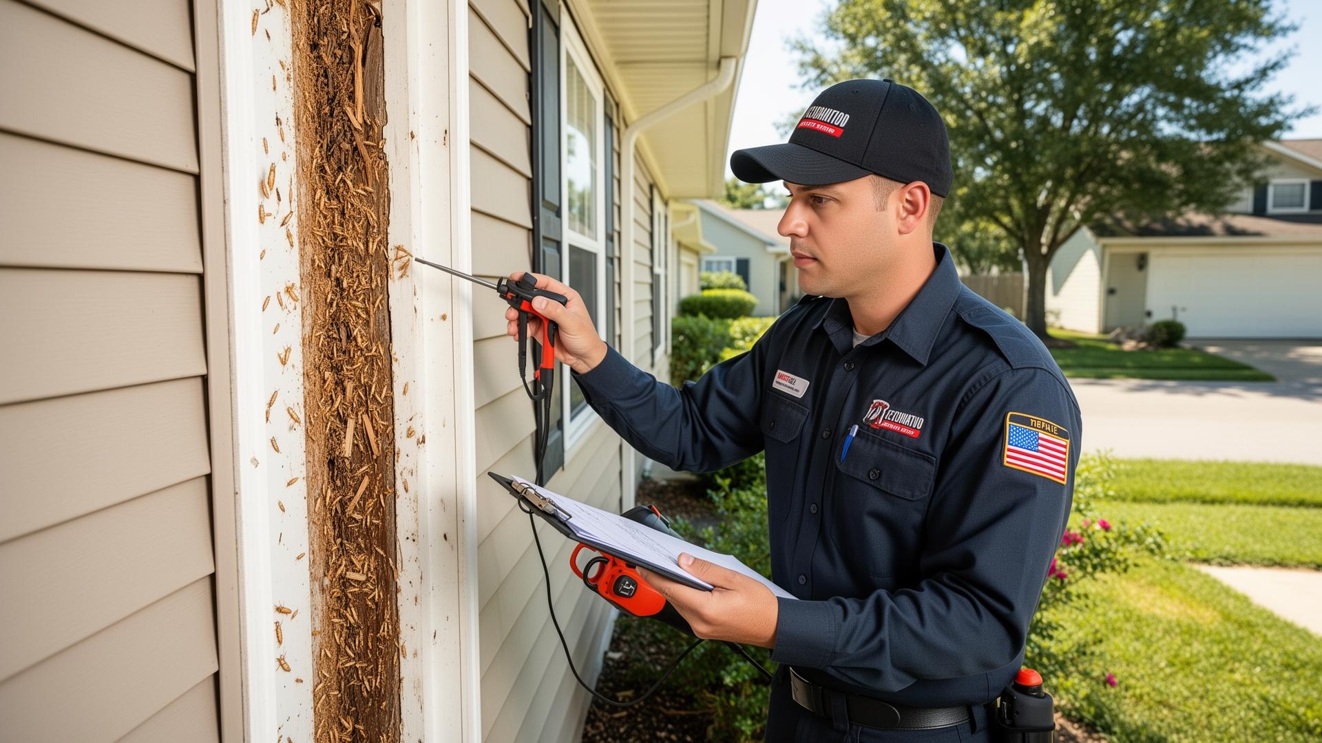 Pest Control professional at work